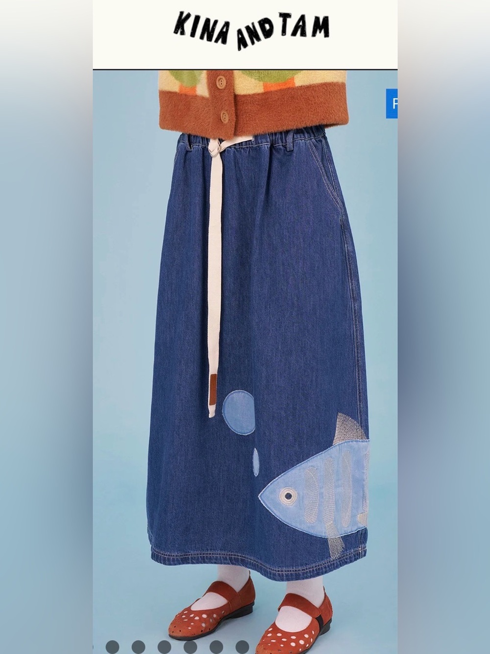 Kina and Tam Gilly skirt size M
